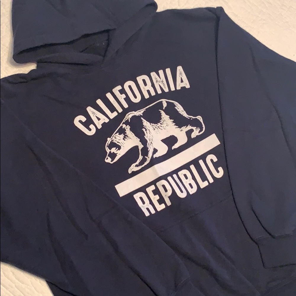 Like NEW Bowery CALIFORNIA REPUBLIC Hoodie Sz L